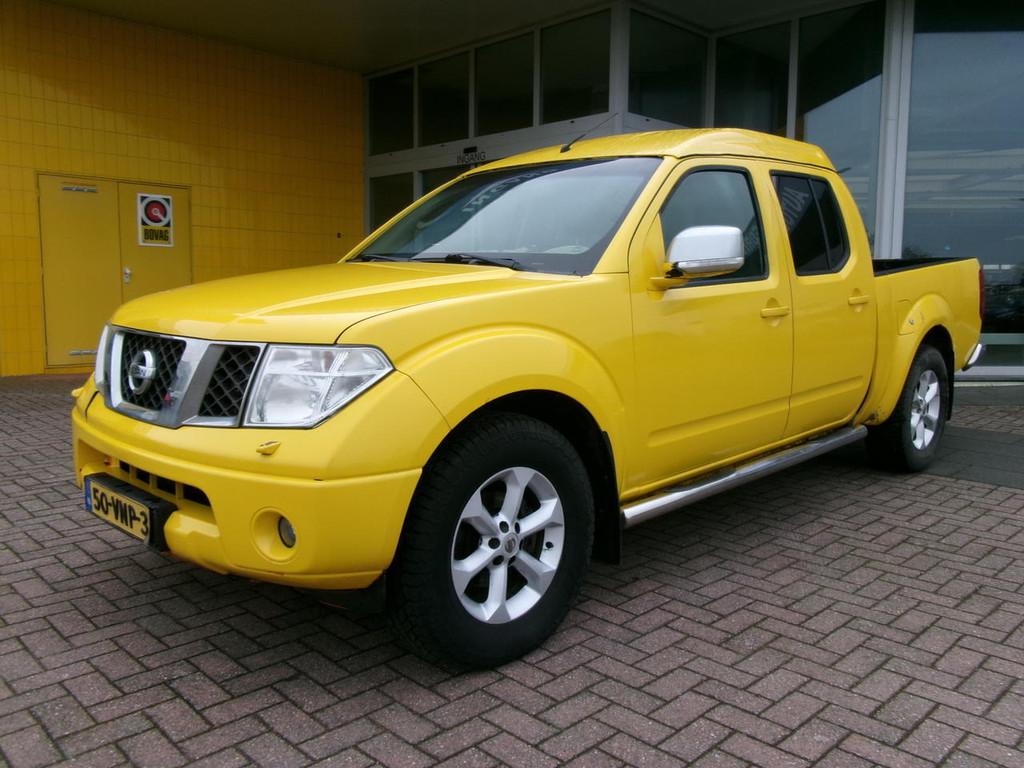Nissan Navara 2.5 DCI DUBB.CAB. (LEES TEKST!) (bj 2008), Auto's, Automaat, Elektrische ramen, Gebruikt, Overige modellen