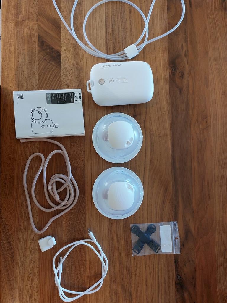 Philips avent dubbele handsfree borstkolf, Ophalen of Verzenden, Zo goed als nieuw, Borstkolf