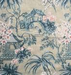 ‘NEW ORIENTAL SCENE’ by ‘LINWOOD’, Overige kleuren, 120 cm of meer, Ophalen of Verzenden, Linnen