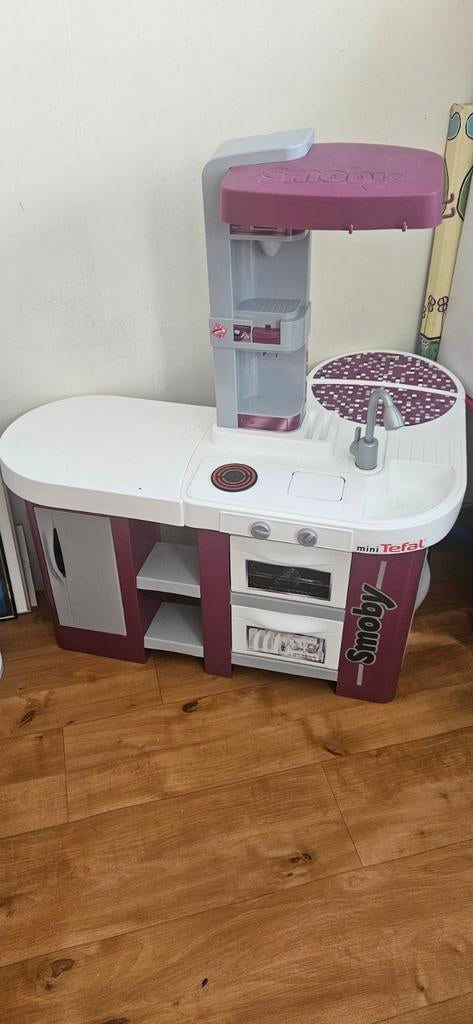 Smoby mini speelkeuken, Kinderen en Baby's, Speelgoed | Speelkeukens, Ophalen, Nieuw, Kunststof, Speelkeuken