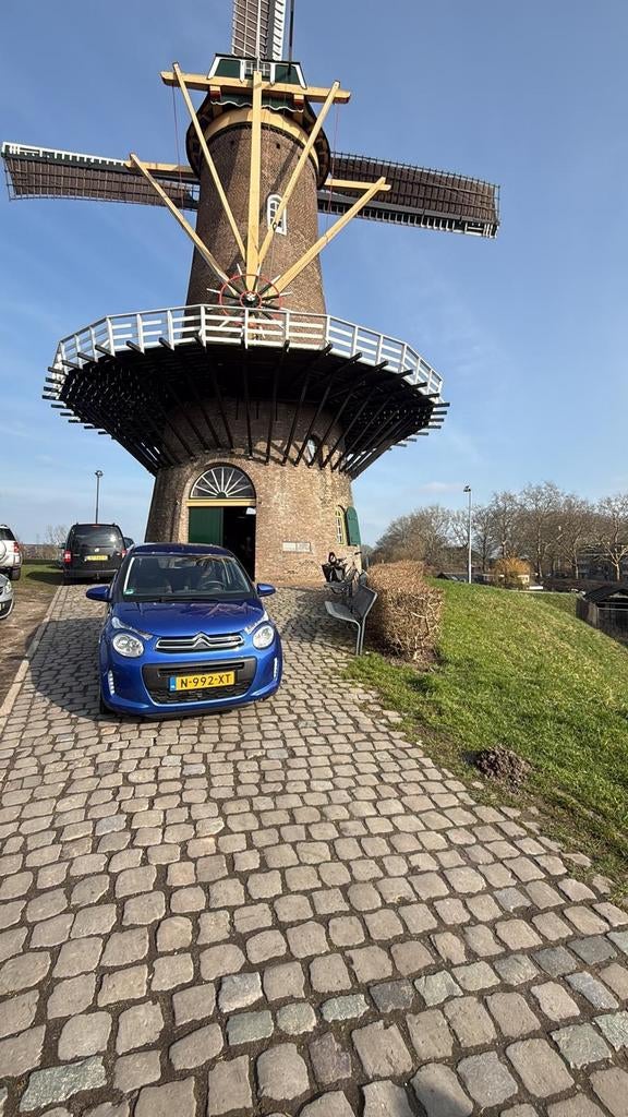 Citroën C1 1.0 VTi 72PK S&S 5D 2022 Blauw, Stof, Zwart, C1, Origineel Nederlands