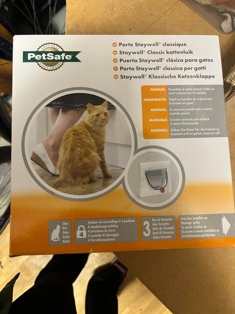 Kattenluik PetSafe nieuw in de verpakking, Dieren en Toebehoren, Ophalen of Verzenden