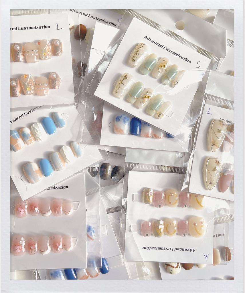 Nepnagels - Press on nails, Ophalen of Verzenden, Nieuw, Overige kleuren, Handen en Nagels