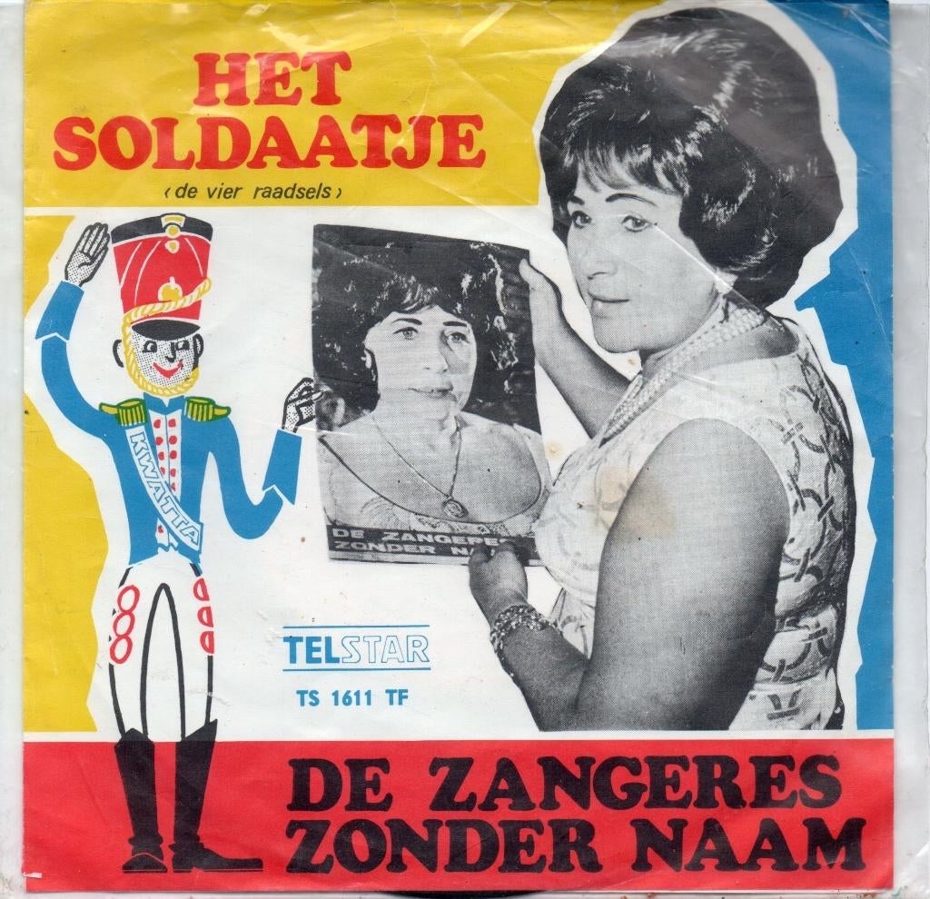 De Zangeres Zonder Naam - Het Soldaatje, Gebruikt, 7 inch, Single, Ophalen of Verzenden