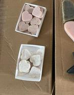 Zeep hartjes wit, roze of olijfgroen, Ophalen of Verzenden, Nieuw, Bad & Douche