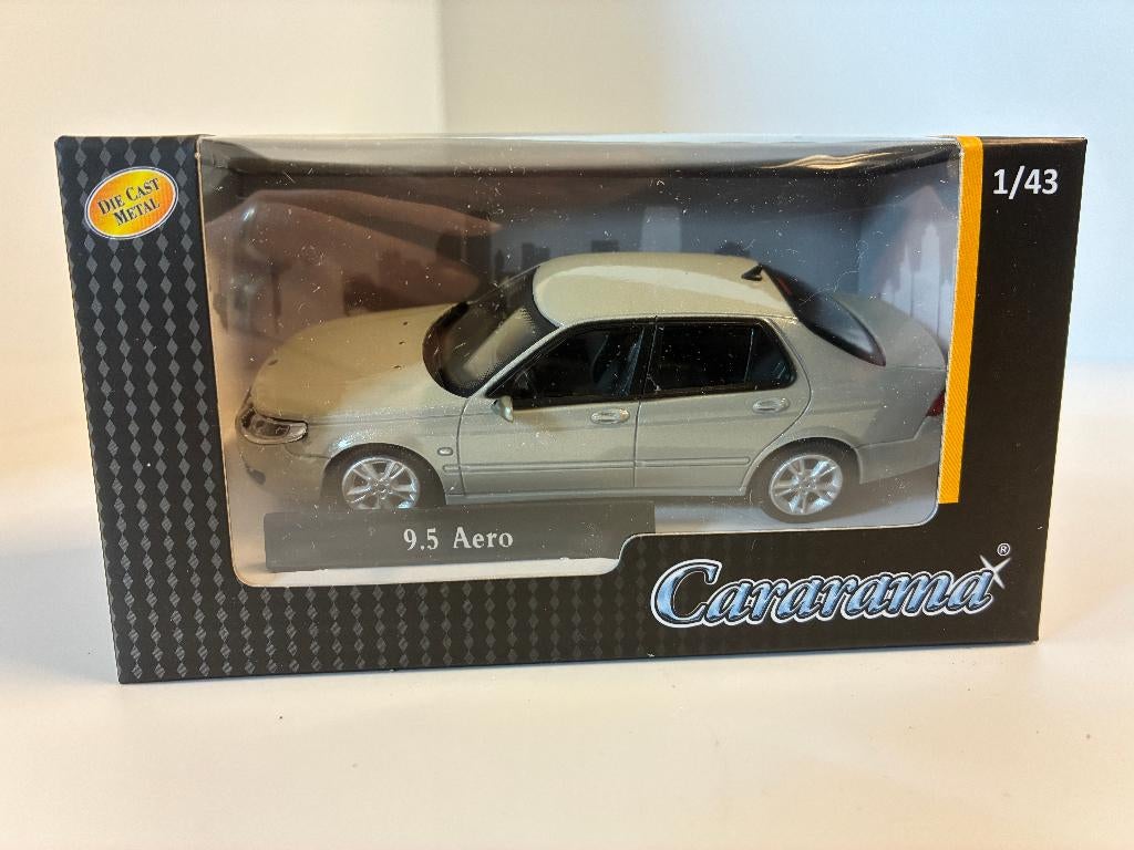 27806: Saab 9.5 Aero - Cararama 1:43, Hobby en Vrije tijd, Modelauto's | 1:43, Nieuw, Auto, Overige merken, Ophalen of Verzenden