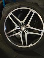 AMG VELGEN 21 INCH 265 40 21 continental winterband, Ophalen, 265 mm, Banden en Velgen, 21 inch