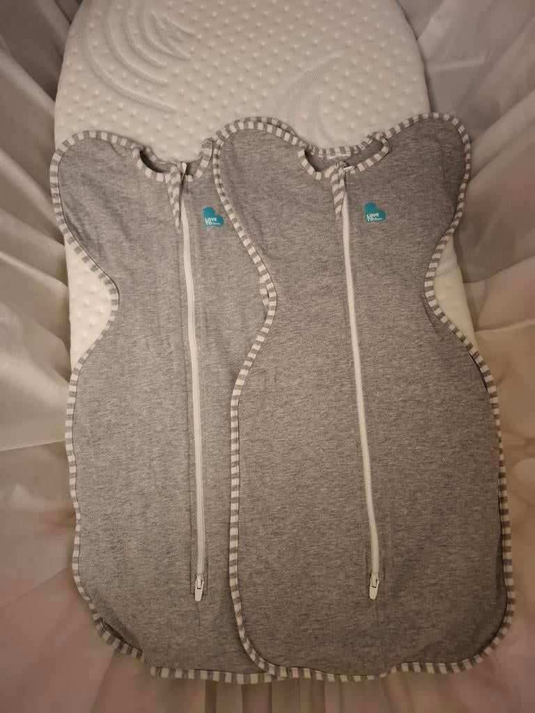2 Love To Dream slaapzakken swaddles maat XS, Ophalen, Zo goed als nieuw, Overige maten