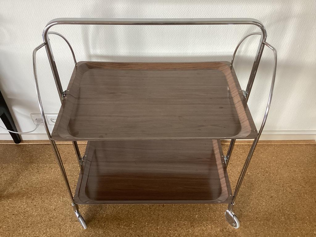 Serveerwagen op wieltjes, Ophalen, Zo goed als nieuw