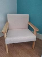 Nieuwe Kinderstoel teddy stof crème vanaf 18 maanden/5 jaar, Kinderen en Baby's, Kinderkamer | Tafels en Stoelen, Ophalen of Verzenden