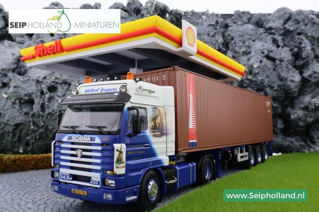 WSI Scania streamline Wilbert Kuipers container trailer, Info@seipholland.nl, Nieuw, Ophalen of Verzenden, Bus of Vrachtwagen