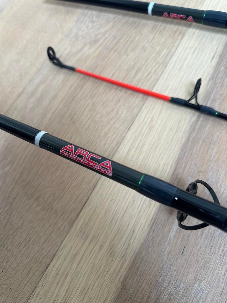 Nieuwe Arca Nordic boothengel, 2.10m - 2.40m - 2.70m & 250gr, Arca, Werphengel, Nieuw, Ophalen of Verzenden