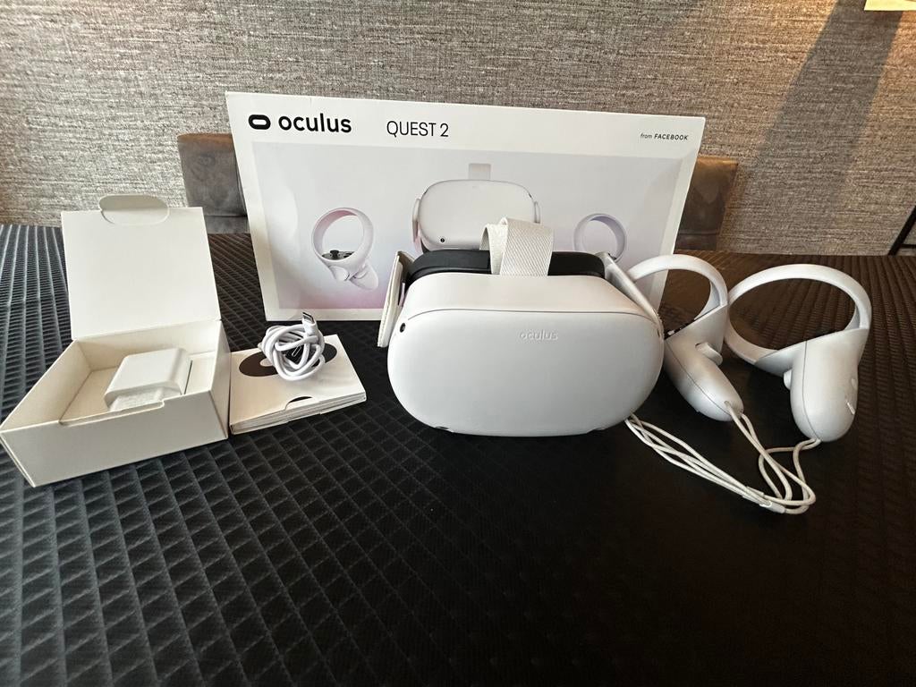 Oculus quest 2 128 gb, Spelcomputers en Games, Virtual Reality, Ophalen of Verzenden, Gebruikt, Overige platformen