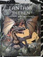 Fantasie dieren tekenschilder boek, Ophalen of Verzenden, Zo goed als nieuw, Overige typen