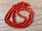 Snoer bloedkoraal  kralen, Verzenden, Gebruikt, Kraal