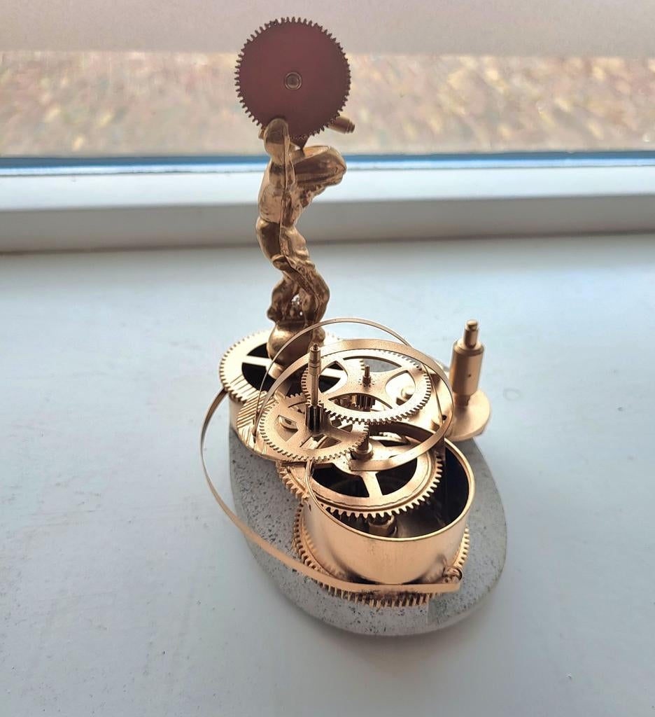 Sculptuur/ Design "Power in beweging" gemaakt door JCvM, Ophalen of Verzenden