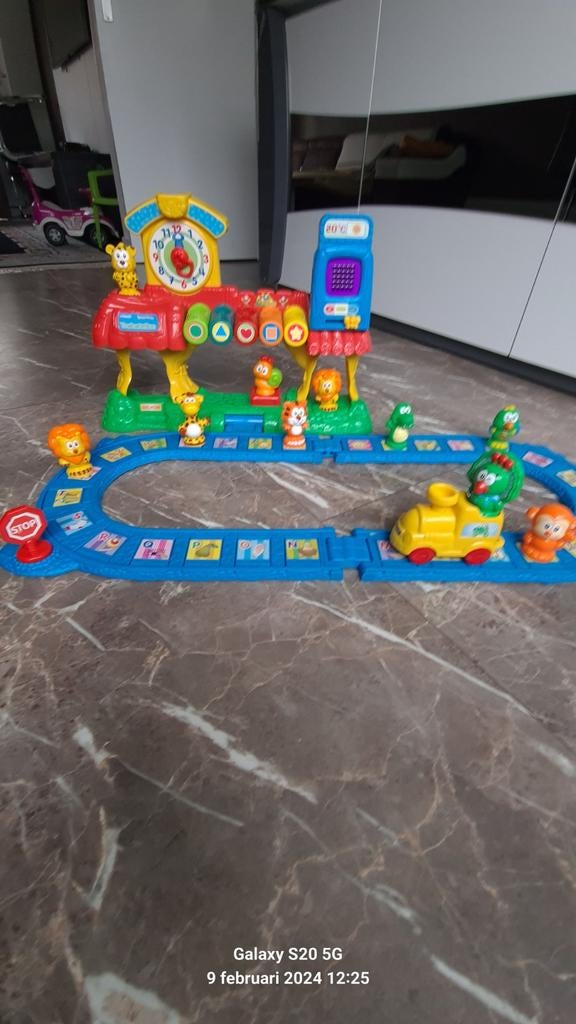 VTech Toet Toet Dieren Treinbaan met Dieren, Ophalen of Verzenden, Gebruikt, Jongen of Meisje