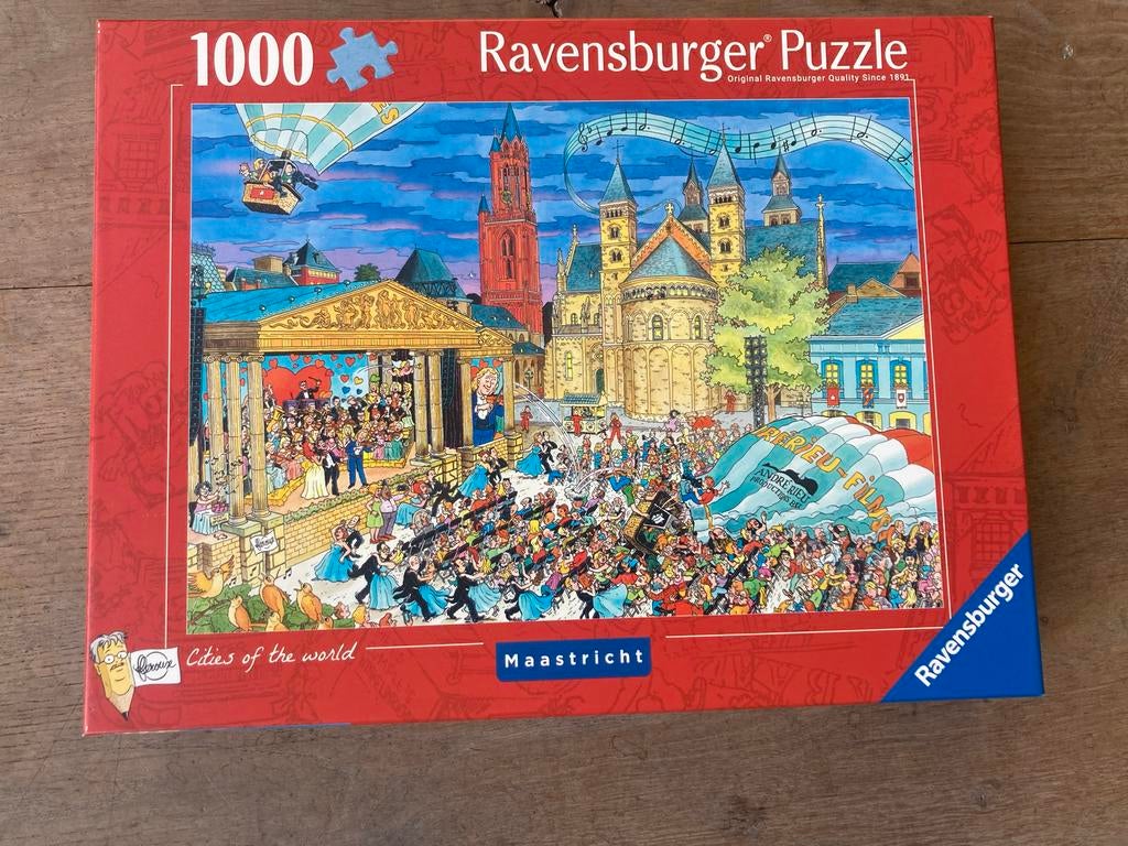 Ravensburger puzzel: Maastricht 1000 stukjes, Ophalen of Verzenden, Gebruikt