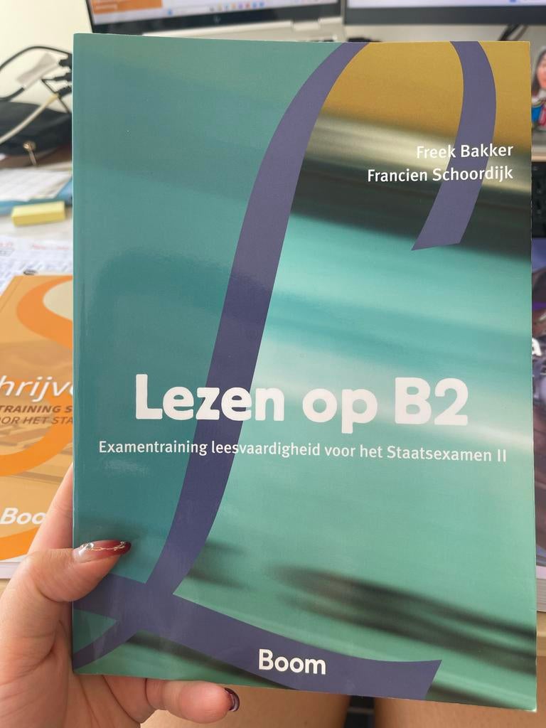 Lezen op B2 & Schrijven op B2 - Staatsexamen NT2, Ophalen of Verzenden, Alpha, Zo goed als nieuw, HBO