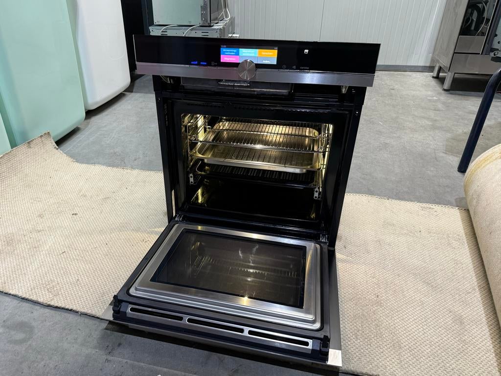 Siemens oven/stoom/ magnetron, Bella, Hete lucht, Ophalen of Verzenden, Zo goed als nieuw