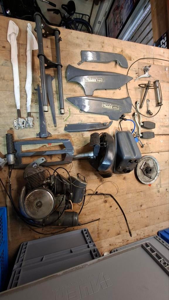 Motobecane AV44 onderdelen, Ophalen of Verzenden, Gebruikt, Frame