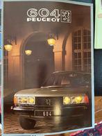 Folder van Peugeot 604, 1982, Ophalen of Verzenden, Nieuw, Peugeot