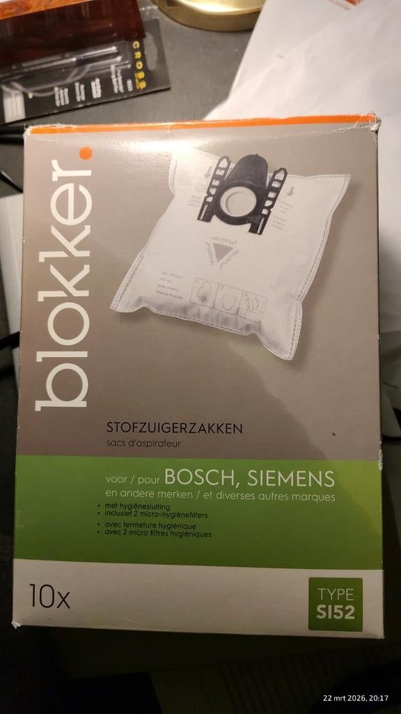 7 Stofzuigerzakken voor Bosch Siemens, Ophalen of Verzenden, Nieuw