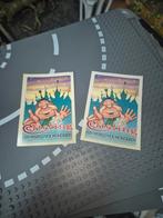 2 Efteling stickers 'Een wereld vol wonderen' (jaren '80), Ophalen of Verzenden, Zo goed als nieuw, Overige typen