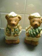 2 beren kerst decoratie--nieuw hoogte 17 cm, Ophalen of Verzenden, Nieuw