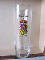 glas BRAND BIER   LIMBURG   misdruk, Ophalen of Verzenden, Zo goed als nieuw, Glas of Glazen, Brand