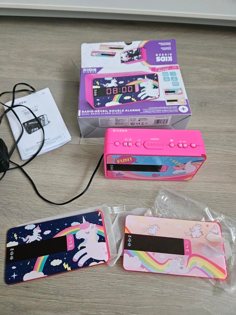 Bigben Kids Eenhoorn Wekker-radio, Ophalen of Verzenden, Zo goed als nieuw