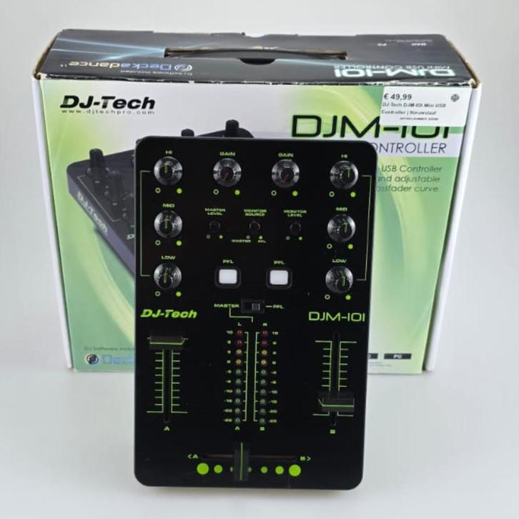 DJ-Tech DJM-IOI Mini USB Controller | Nieuwstaat, Muziek en Instrumenten, Dj-sets en Draaitafels, Zo goed als nieuw