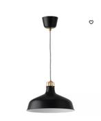 Ikea Hanglamp - Zwart- Amsterdam 1011DG, Ophalen of Verzenden, Zo goed als nieuw, Minder dan 50 cm