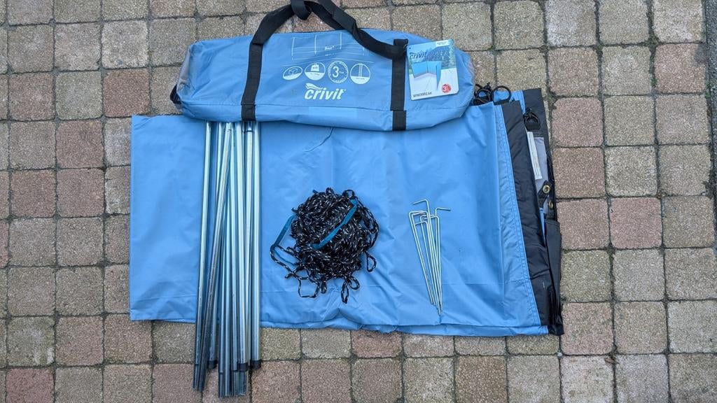 Crivit Windscherm - Ideaal voor camping en strand, Ophalen, Gebruikt