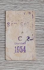 Vintage 1954 DIANABAD Wenen Bewijs Van Toegang., Verzamelen, Ophalen of Verzenden, Gebruikt