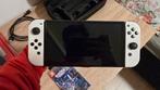 Nintendo Switch OLED + Digital Games, Overige genres, 1 speler, Ophalen of Verzenden, Zo goed als nieuw