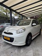 Nissan Micra SR 1.2 98PK 5DR 2012 Wit, Voorwielaandrijving, Euro 5, Stof, Zwart