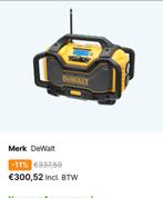 Dewalt de walt radio, Doe-het-zelf en Verbouw, Ophalen of Verzenden, Zo goed als nieuw