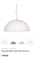 Formadri basic dome rib 90cm hanglamp ufo kunstof, Ophalen of Verzenden, Zo goed als nieuw, Kunststof, 75 cm of meer