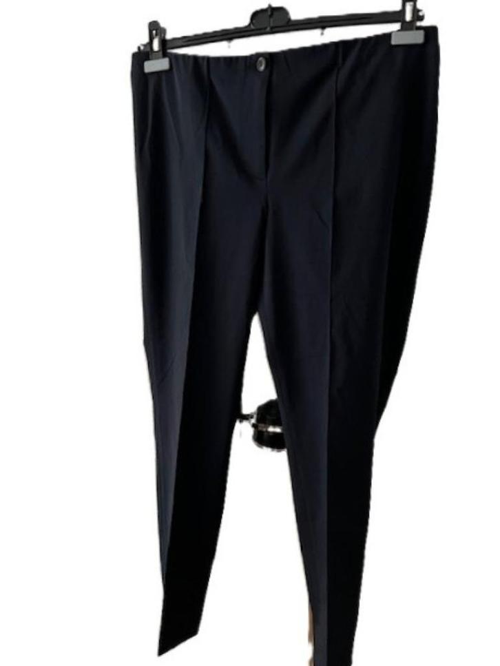 CAMBIO Ros 44 Donkerblauw Een prachtige basic., Kleding | Dames, Broeken en Pantalons, Zo goed als nieuw, Maat 42/44 (L), Blauw