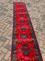 Rode Loper met Uniek Patroon, Ophalen, Vintage, 200 cm of meer, 50 tot 100 cm
