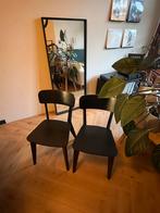 IKEA Lisabo stoelen | 2x, Huis en Inrichting, Ophalen, Twee, Zwart, Eettafel stoelen