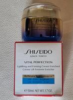 Shiseido Vital perfection creme 50ml NIEUW, Sieraden, Tassen en Uiterlijk, Uiterlijk | Gezichtsverzorging, Ophalen of Verzenden