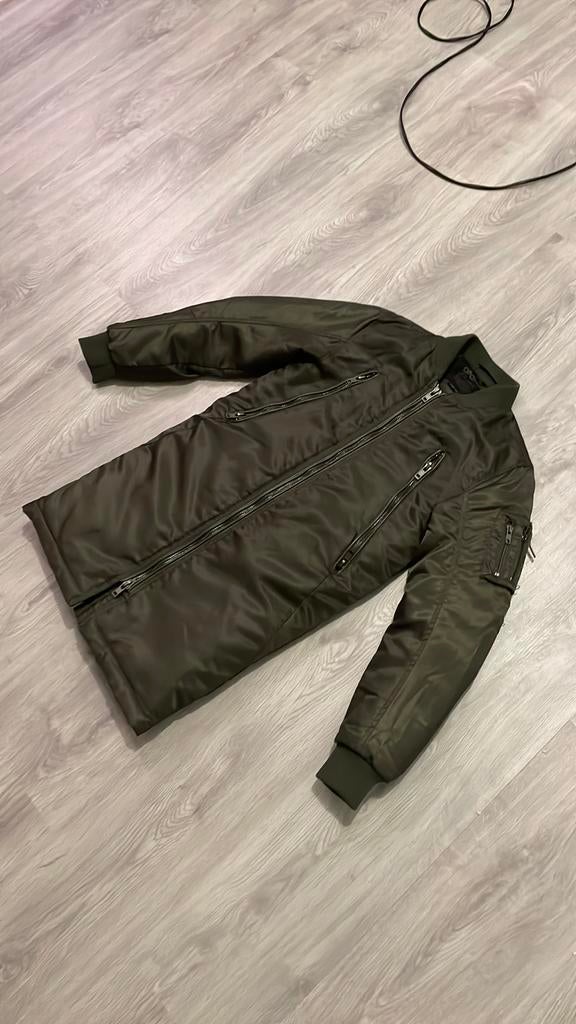 Groene parka mijsjes jas 11 tot 12 jaar, Ophalen of Verzenden, Zo goed als nieuw, Meisje, Jas