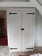 Maatwerk massief houten kledingkasten white wash, Ophalen of Verzenden, Nieuw