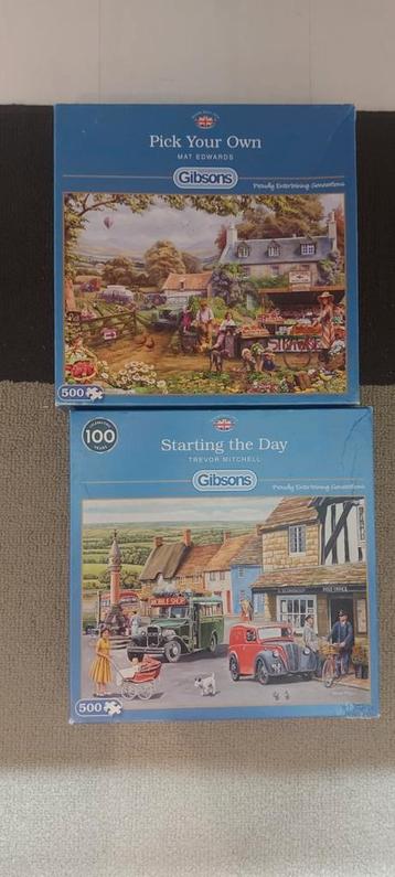 Gibson puzzels te koop beschikbaar voor biedingen