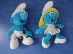 Smurf en Smurfin knuffels, 30 cm hoog, i.z.g.st., Ophalen of Verzenden, Zo goed als nieuw, Overige typen