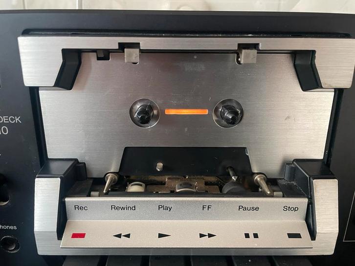 Vintage Sansui SC-1110 Cassettedeck (1978), Audio, Tv en Foto, Cassettedecks, Enkel, Overige merken, Tape counter, Ophalen