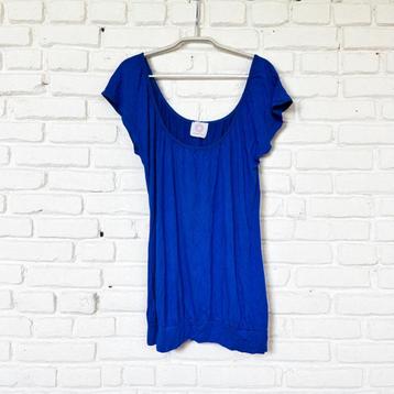 Chokoh Top Maat M/L Blauw Minimalistisch Bamboe beschikbaar voor biedingen