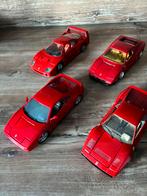 4 Bburago Ferrari's 1:24, Hobby en Vrije tijd, Modelauto's | 1:24, Ophalen of Verzenden, Gebruikt, Auto, Bburago
